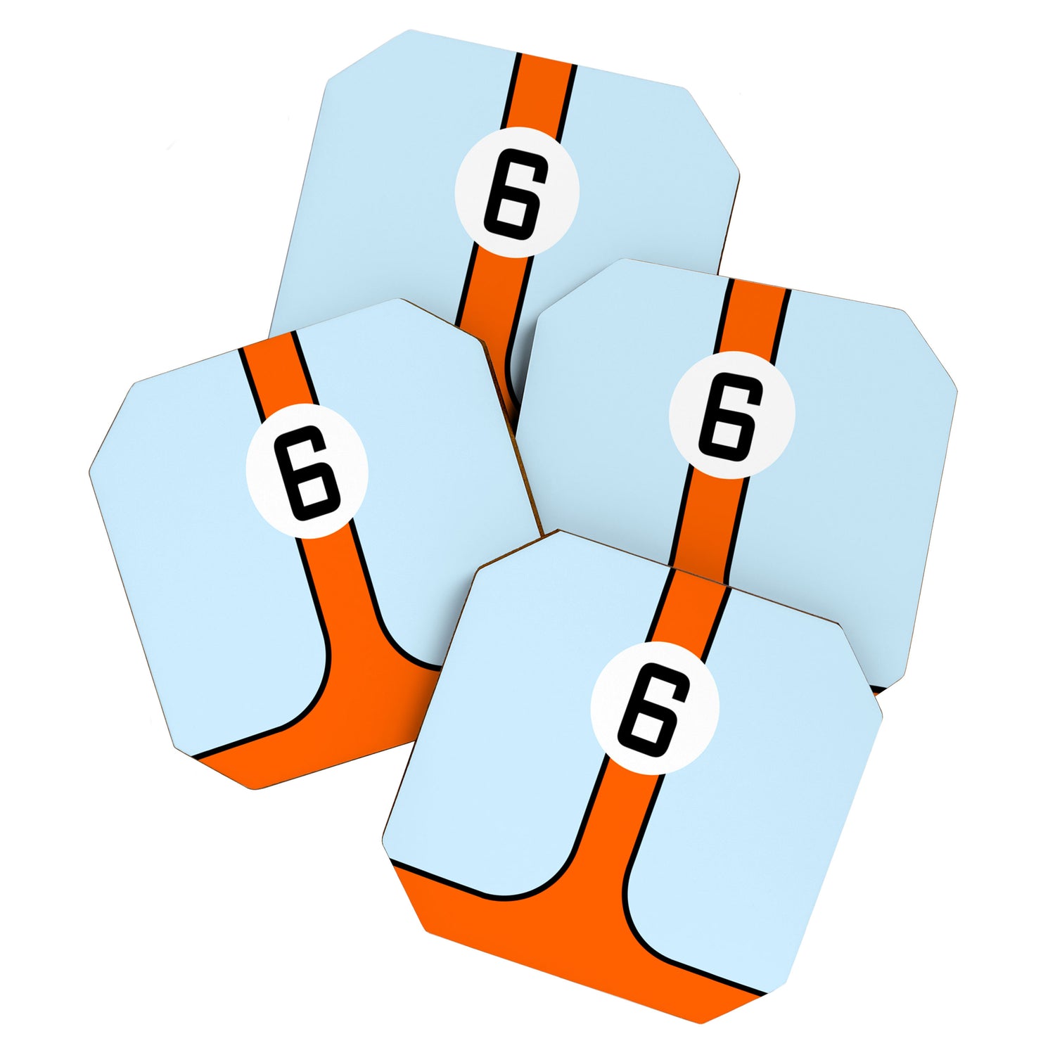 Gulf Le Mans Tribute design Coaster Gallery Image 1