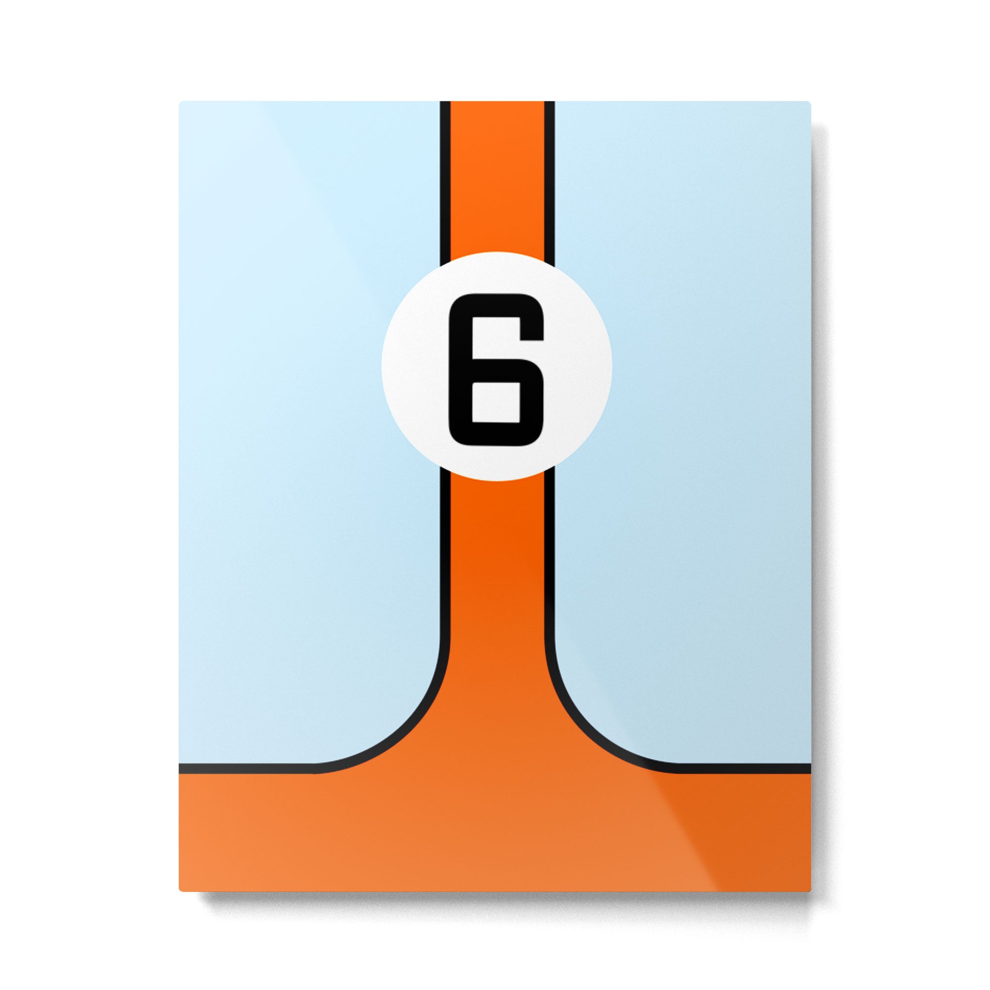 Gulf Le Mans Tribute design Metal Print Gallery Image 6