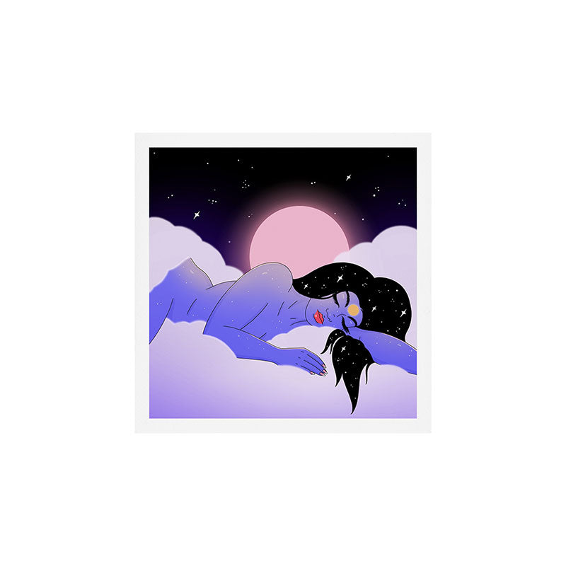 Sleeping Art Print Gallery Image 1