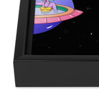 Space Pods Framed Canvas Print Gallery Image 3