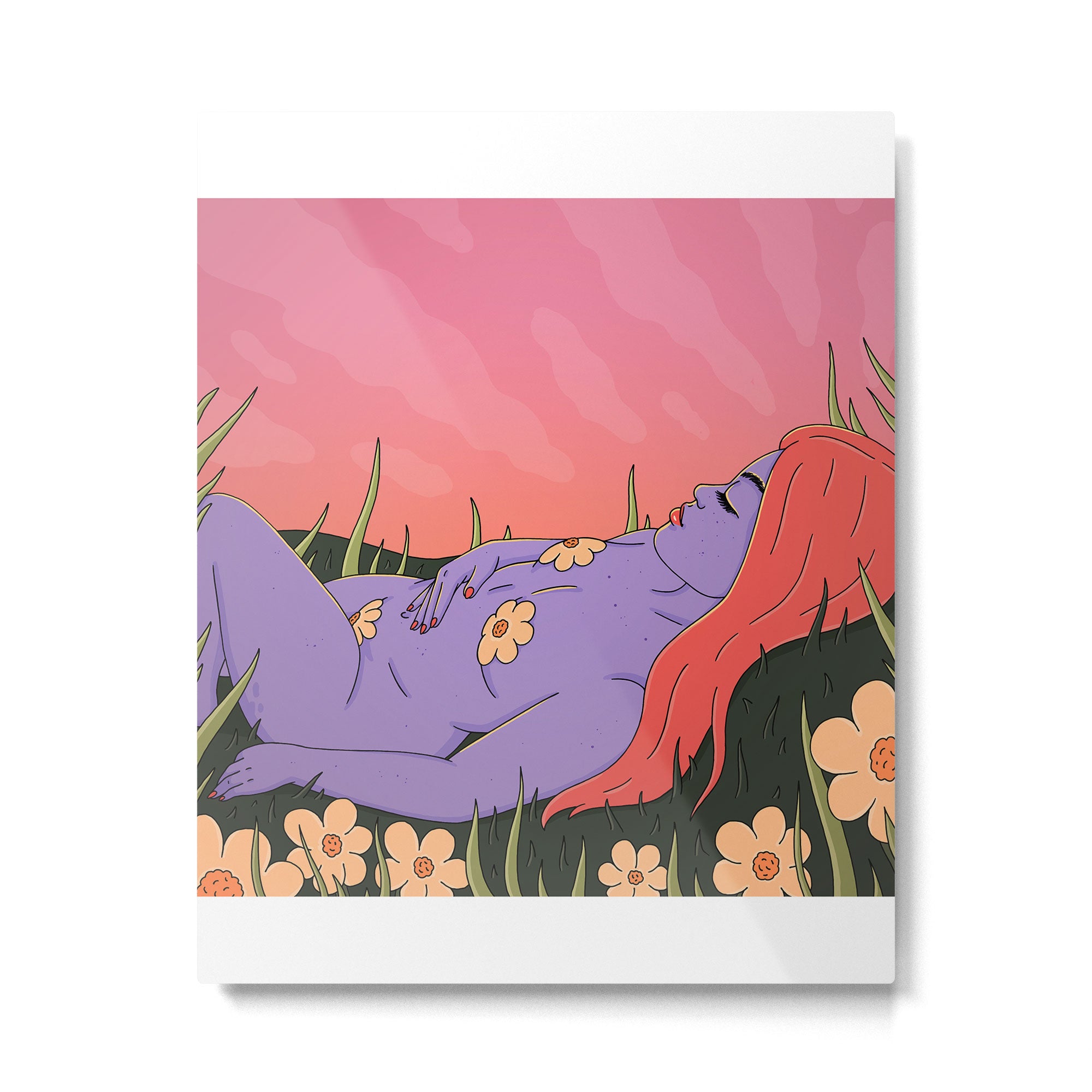 Summer Nap Metal Print Gallery Image 6