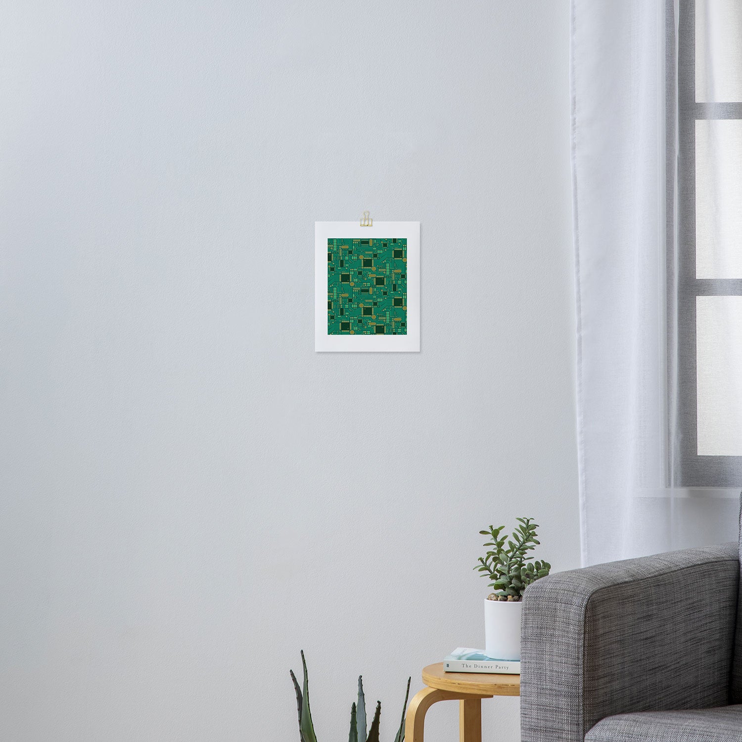 Circuit Board Sync Art Print Gallery Image 3