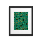 Circuit Board Sync Framed Art Print Gallery Image 6