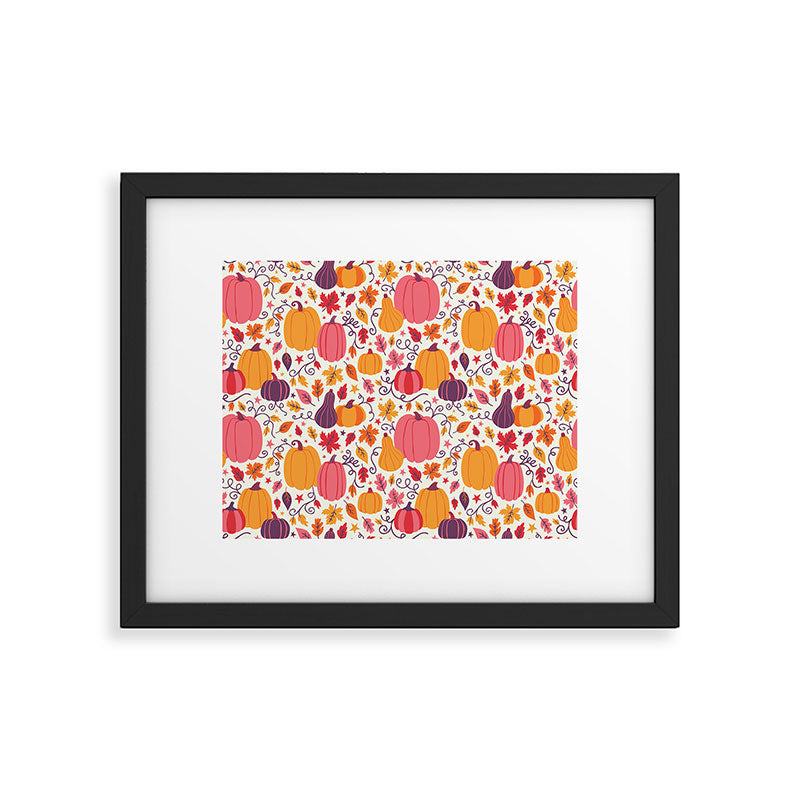 Cozy Pumpkin Patch Framed Art Print Gallery Image 5