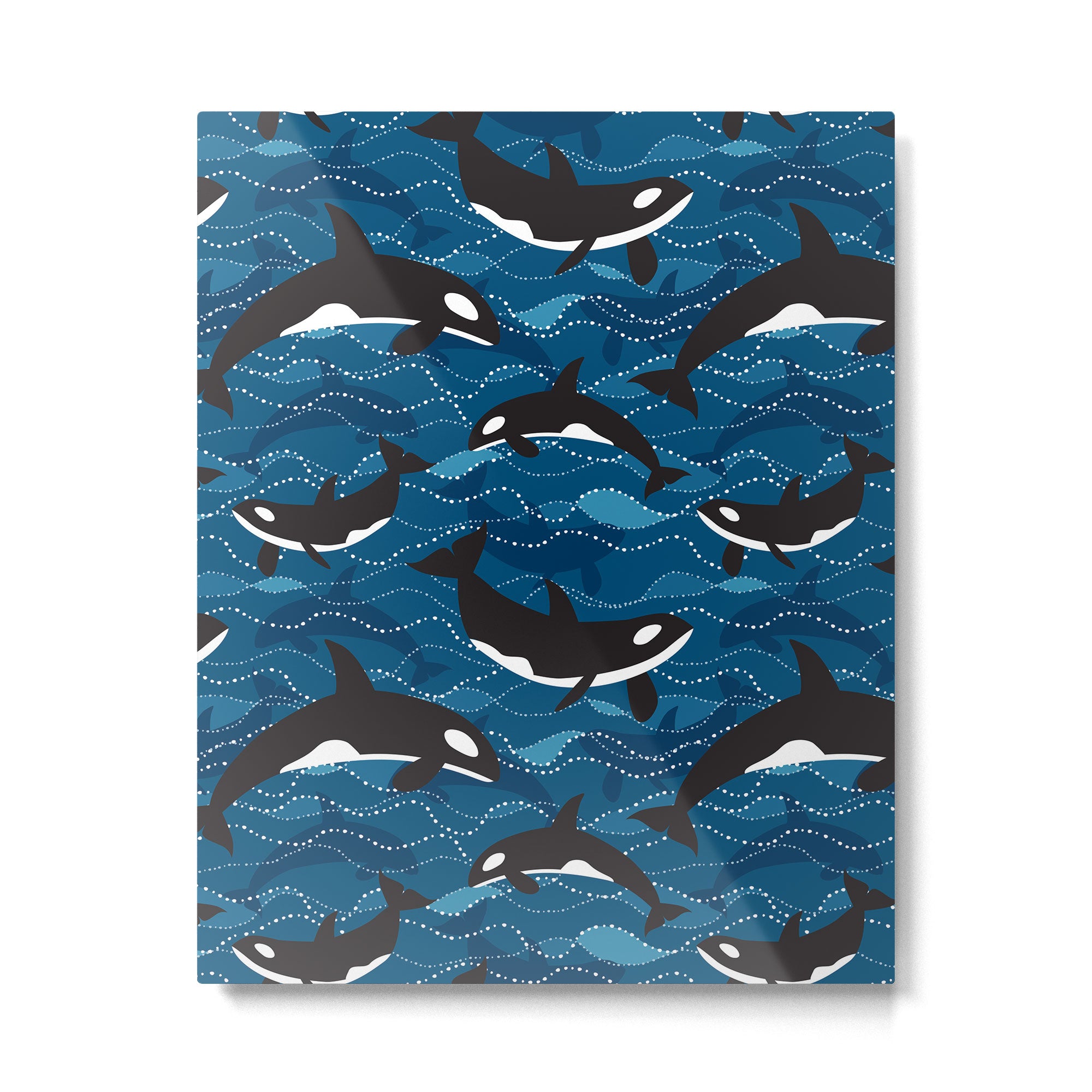 Deep Sea Orca Metal Print Gallery Image 6