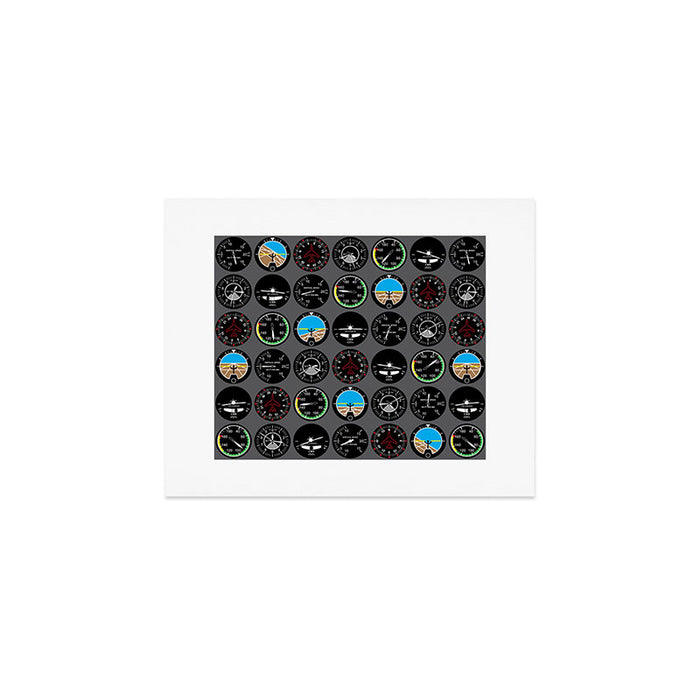 Flight Instruments Art Print Gallery Image 1