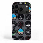 Flight Instruments iPhone Case Gallery Image 1