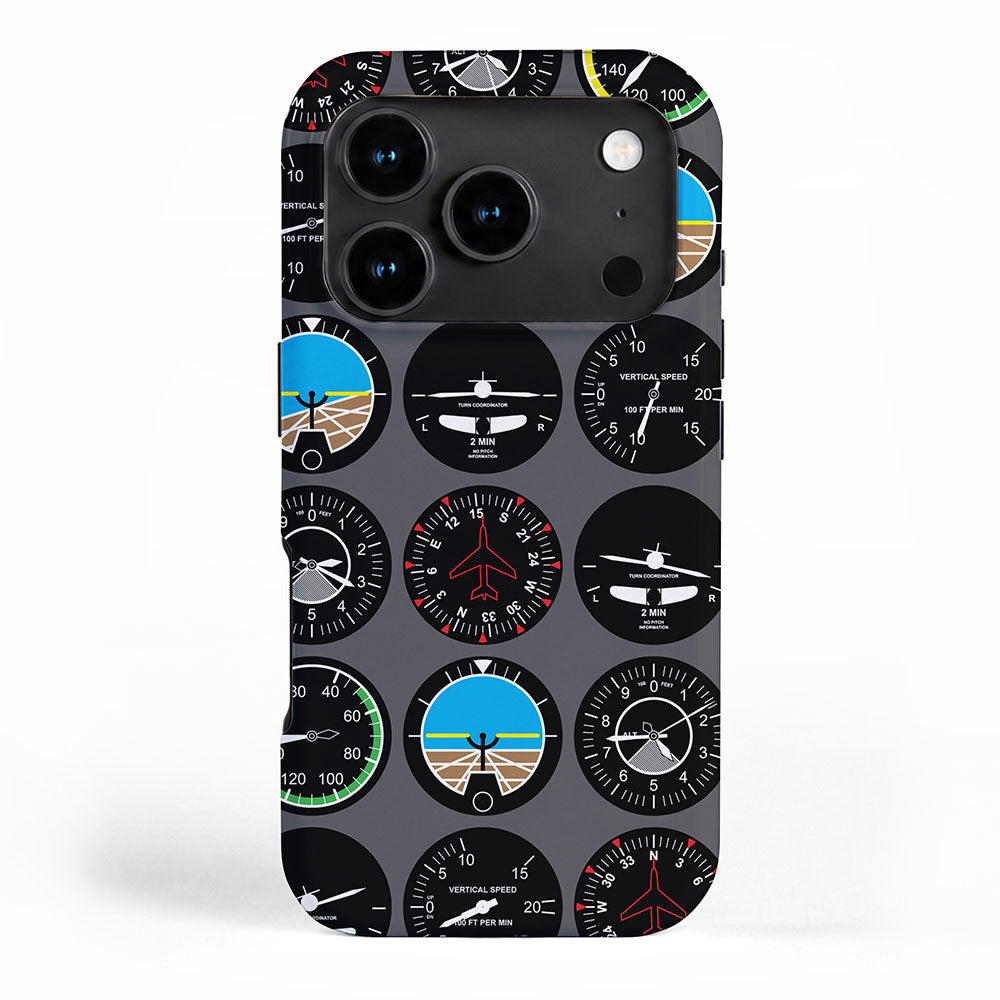 Flight Instruments iPhone Case Gallery Image 1