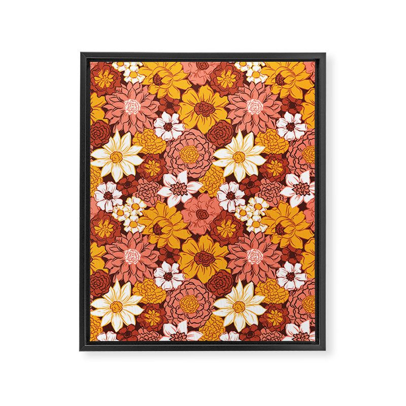 Floral Funk Framed Canvas Print Gallery Image 6