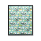 Happy Campers Framed Canvas Print Gallery Image 8