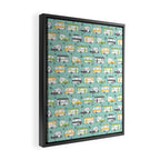Happy Campers Framed Canvas Print Gallery Image 2