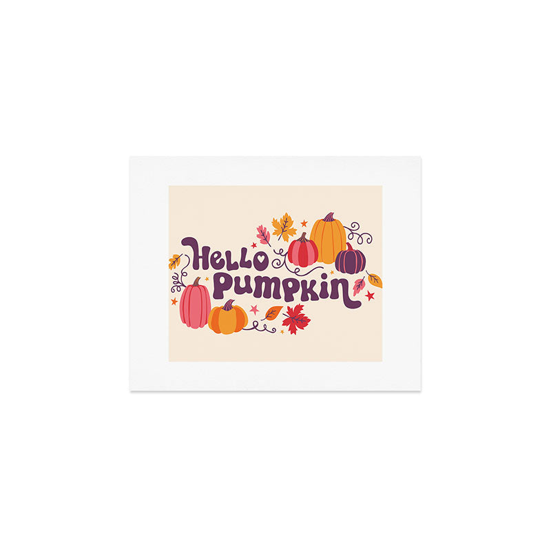 Hello Pumpkin Art Print Gallery Image 1