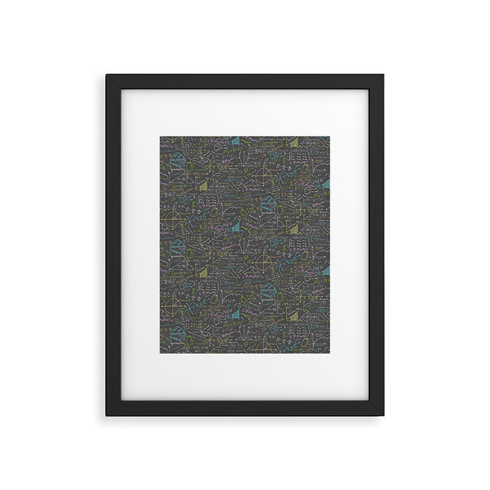 Math Lessons Framed Art Print Gallery Image 1