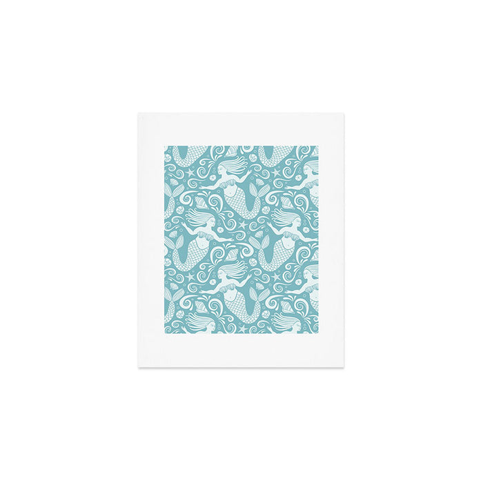 Mermaid Swim Art Print Gallery Image 1