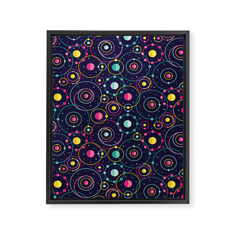 Orbital Revolutions Framed Canvas Print Gallery Image 8