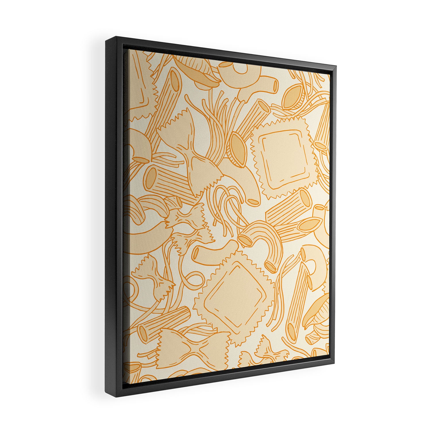 Pasta Party Framed Canvas Print Gallery Image 2