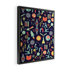 Science Studies Framed Canvas Print Gallery Image 2