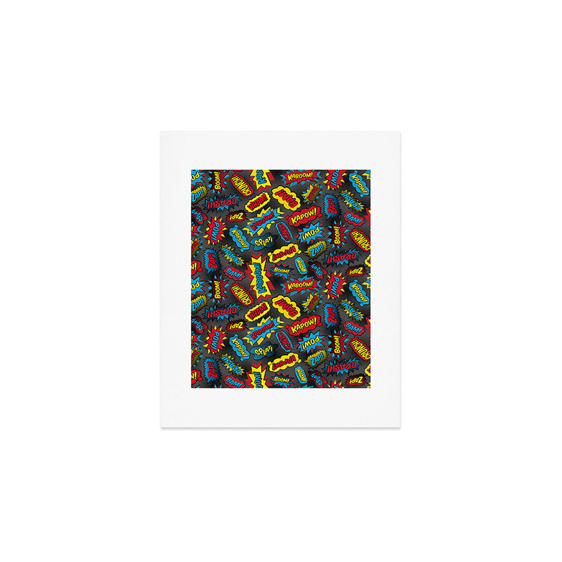 Super Words! Art Print Gallery Image 1