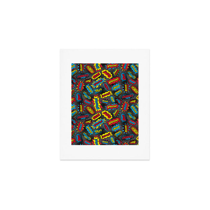 Super Words! Art Print Gallery Image 1