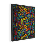 Super Words! Framed Canvas Print Gallery Image 2