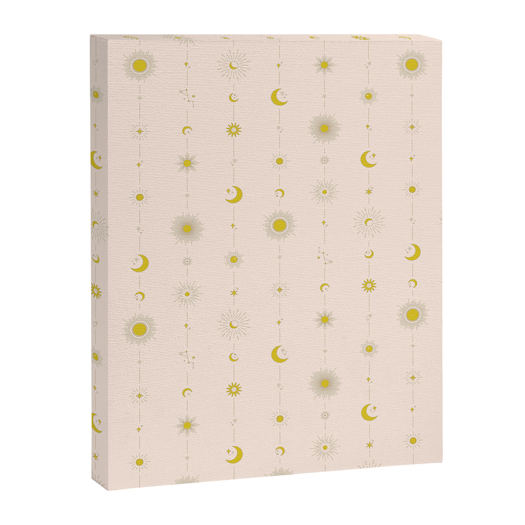 Sweet Celestial Stripes Canvas Print Gallery Image 8