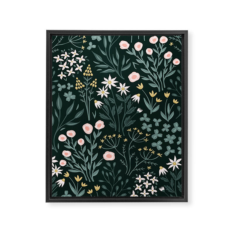 Wildflower Fields Framed Canvas Print Gallery Image 6
