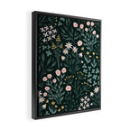 Wildflower Fields Framed Canvas Print Gallery Image 2