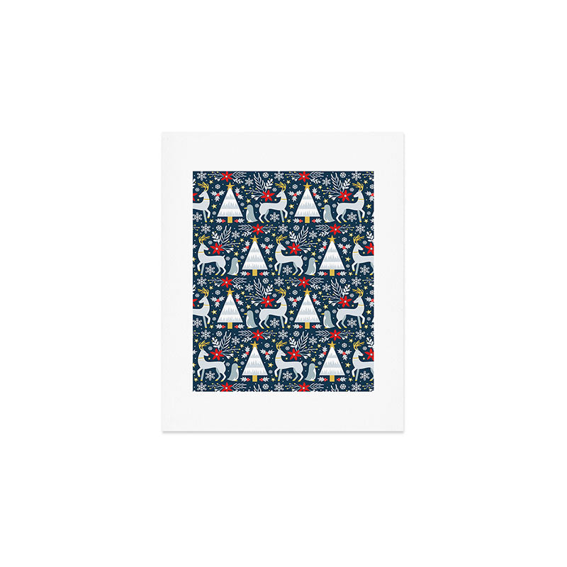 Winter Forest Art Print Gallery Image 1