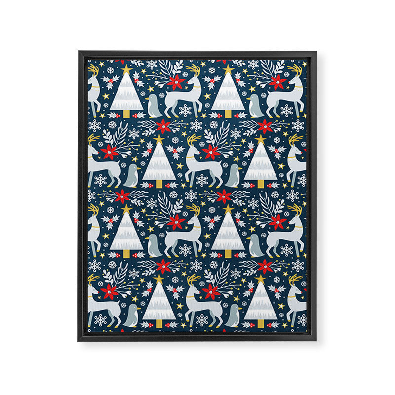 Winter Forest Framed Canvas Print Gallery Image 8
