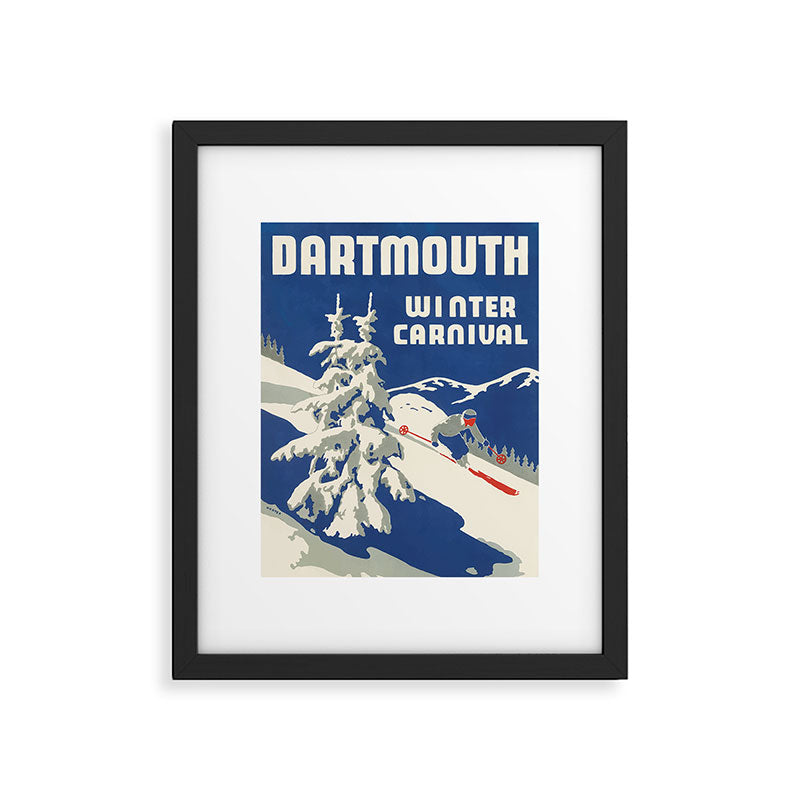 Dartmouth Winter Carnival 1937 Framed Art Print Gallery Image 5