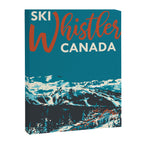 Ski Whistler Canada Canvas Print Gallery Image 6