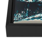 Ski Whistler Canada Framed Canvas Print Gallery Image 3