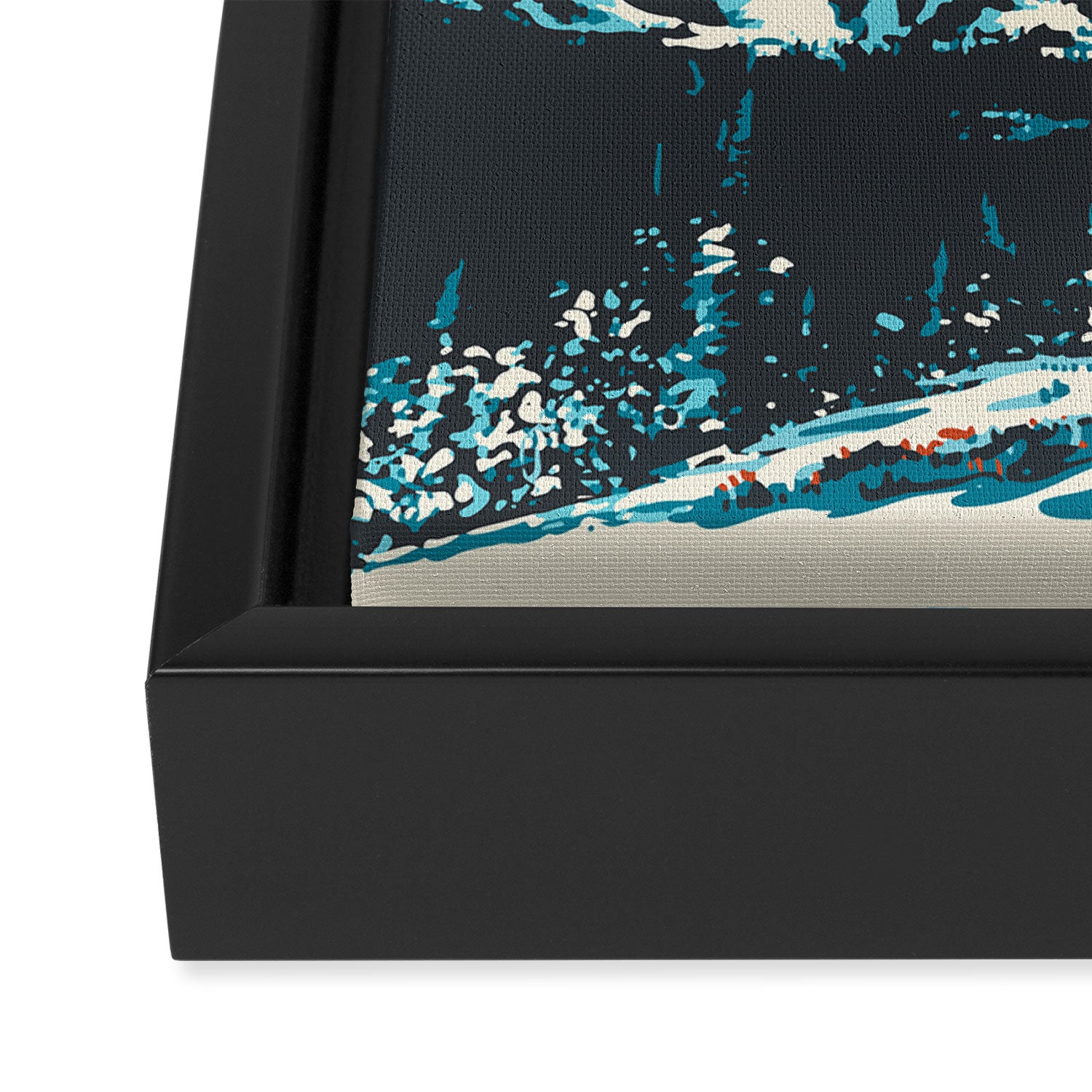 Ski Whistler Canada Framed Canvas Print Gallery Image 3