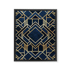 Art Deco Framed Canvas Print Gallery Image 8