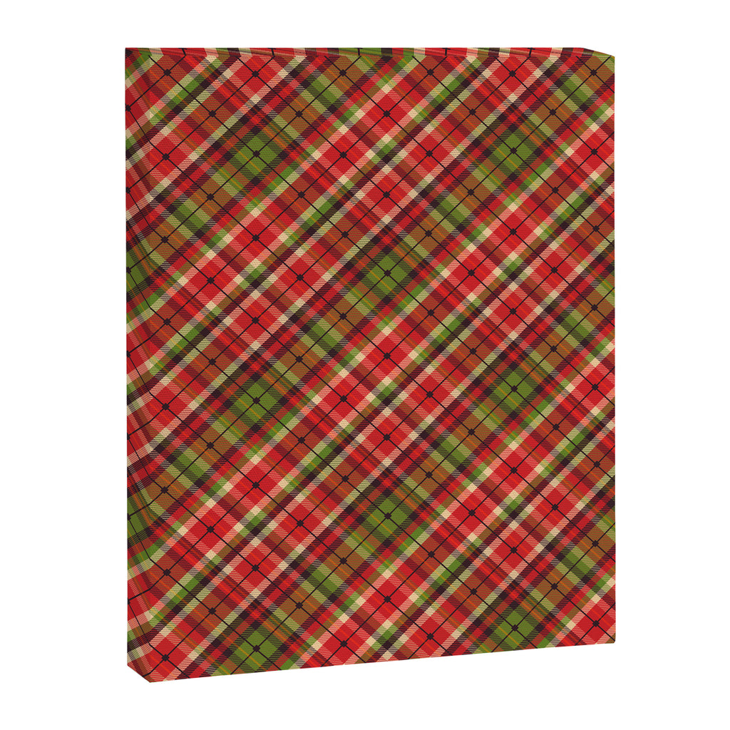 Christmas Tartan Canvas Print Gallery Image 8