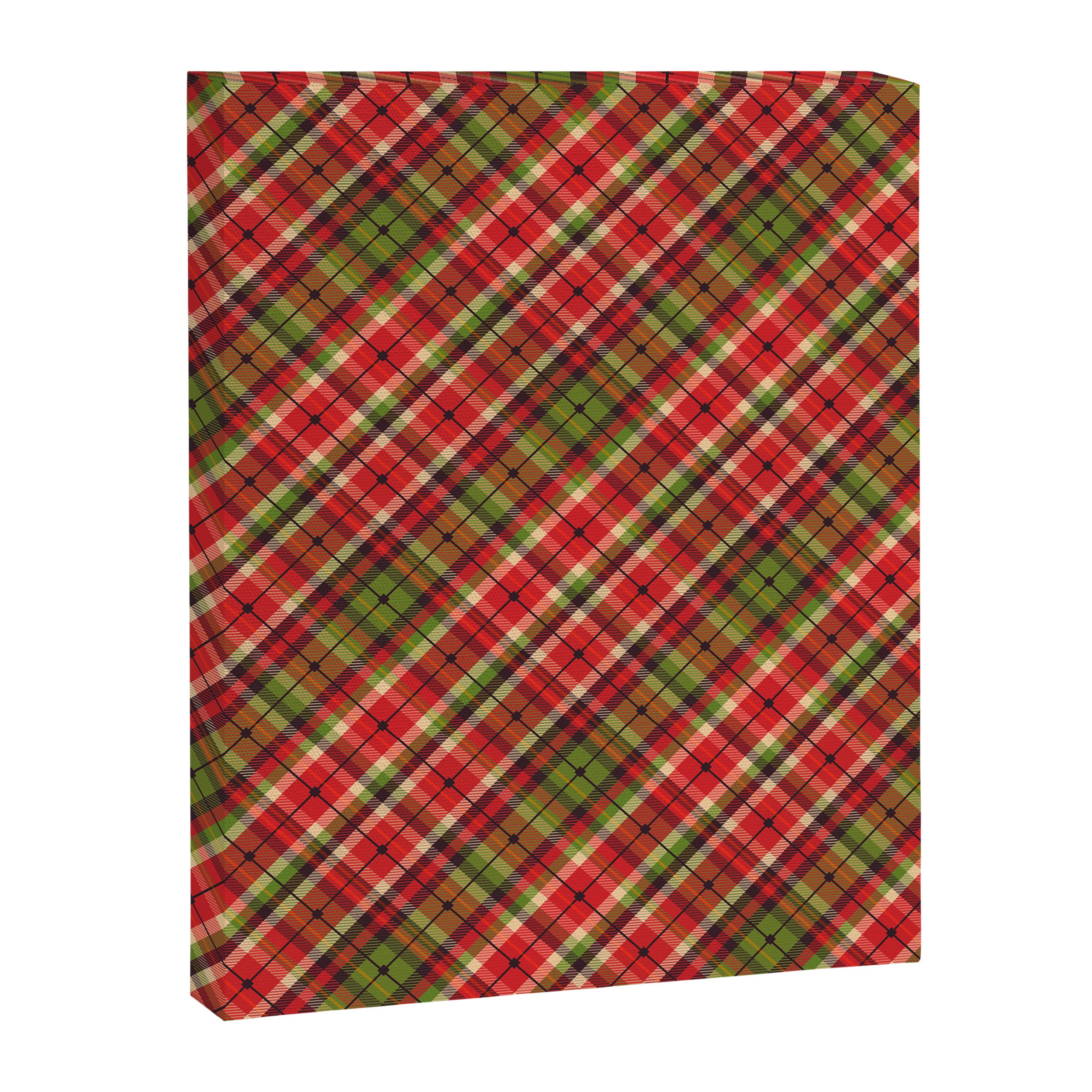 Christmas Tartan Canvas Print Gallery Image 8