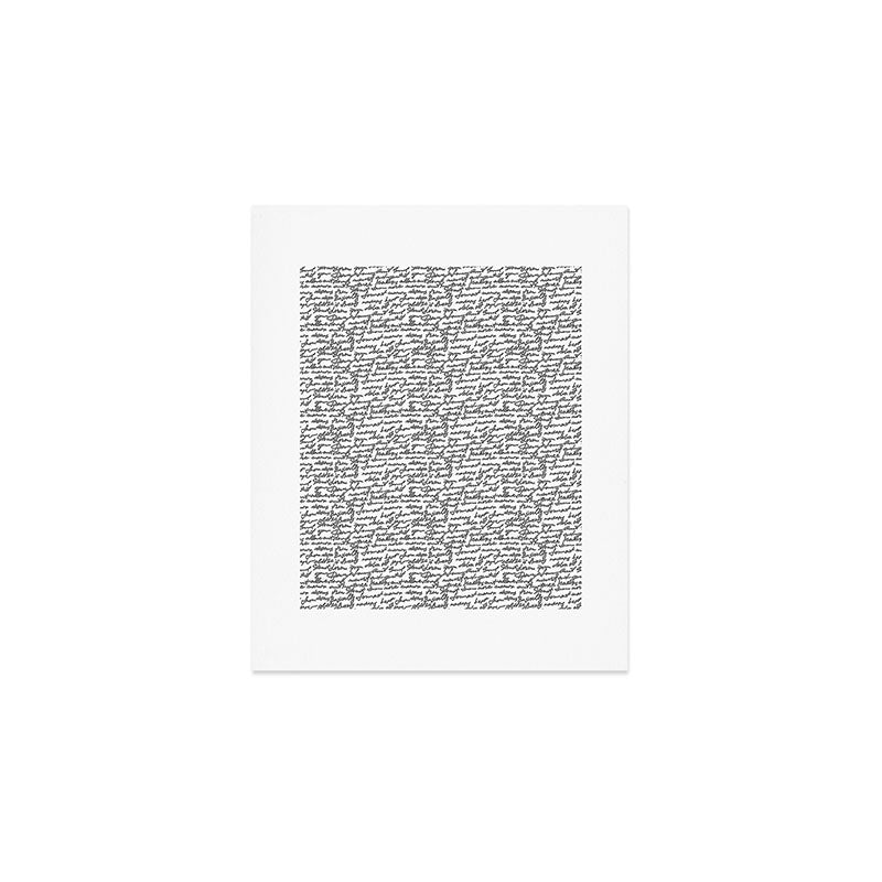 Manuscript Art Print Gallery Image 1