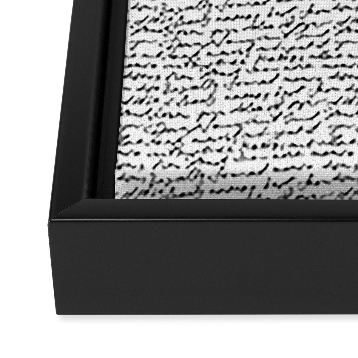 Manuscript Framed Canvas Print Gallery Image 3