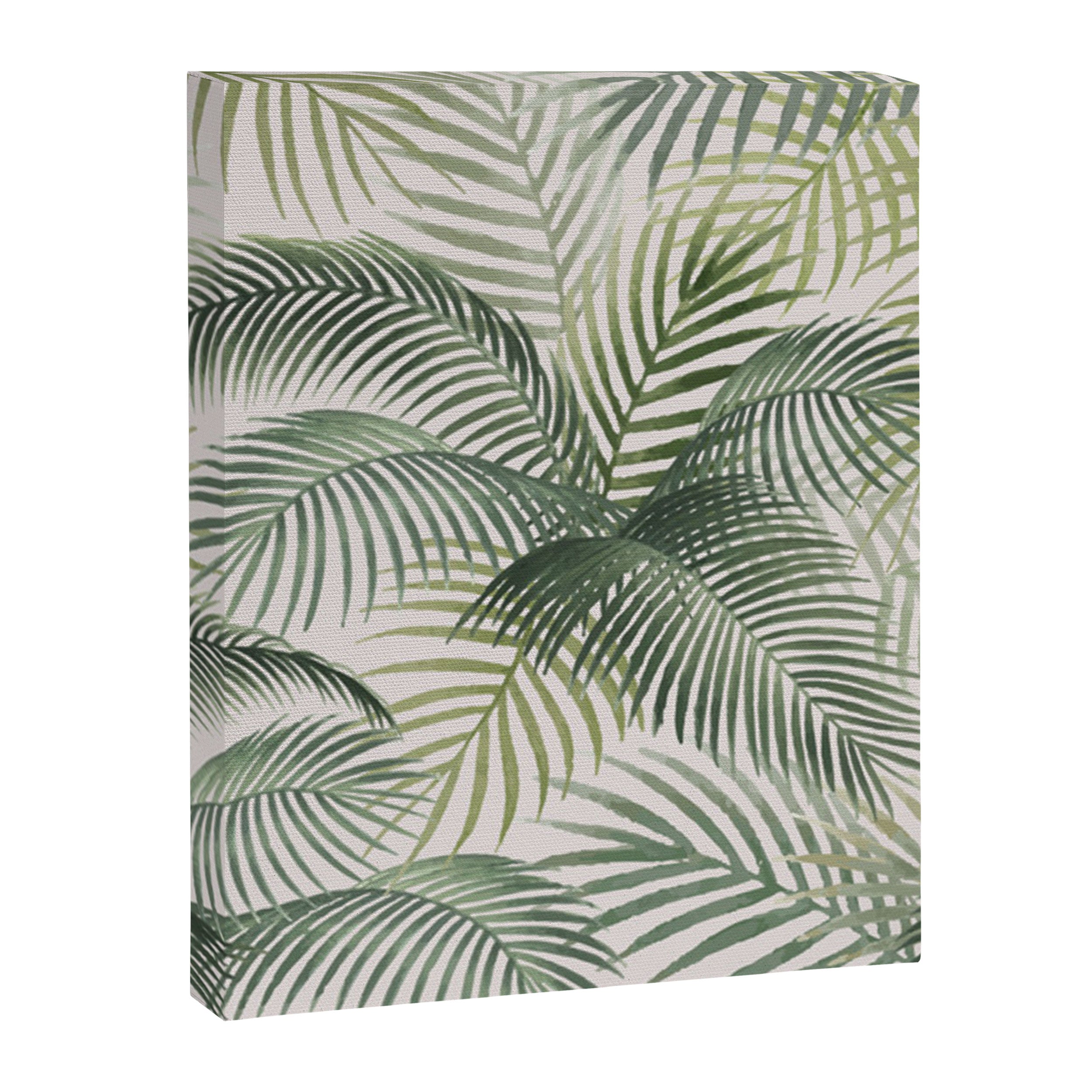 Palm leaves Canvas Print Gallery Image 8