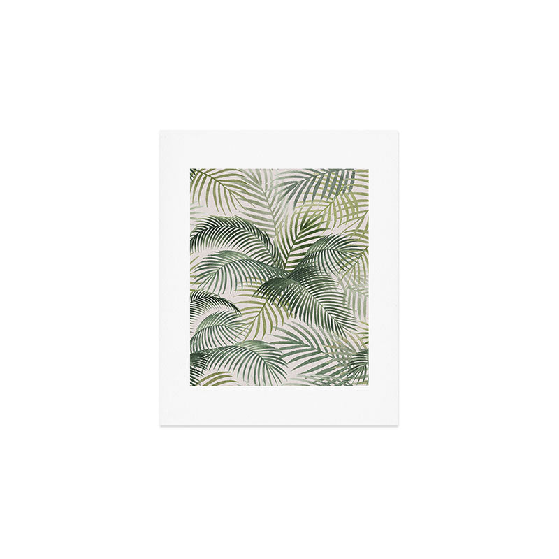 Palm leaves Art Print Gallery Image 1