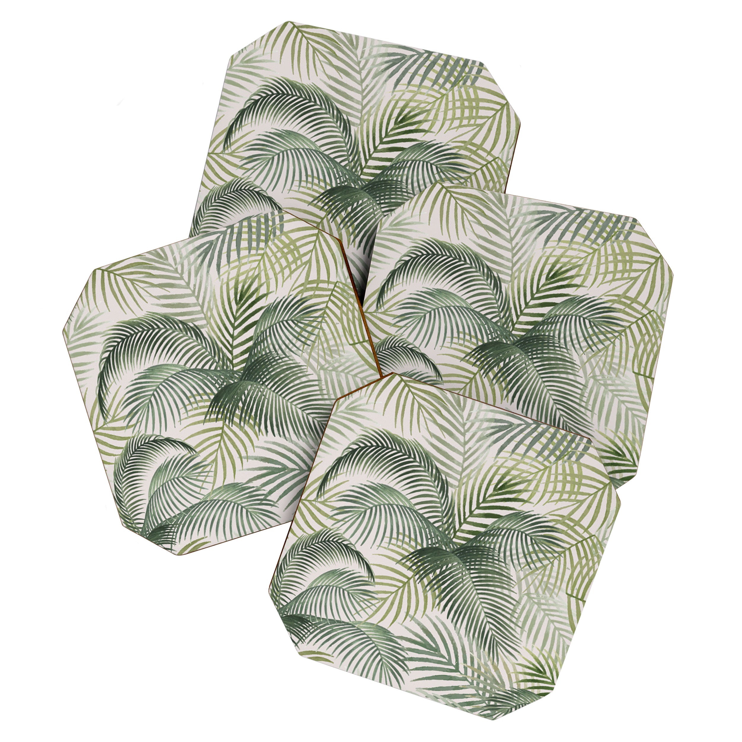 Palm leaves Coaster Gallery Image 1