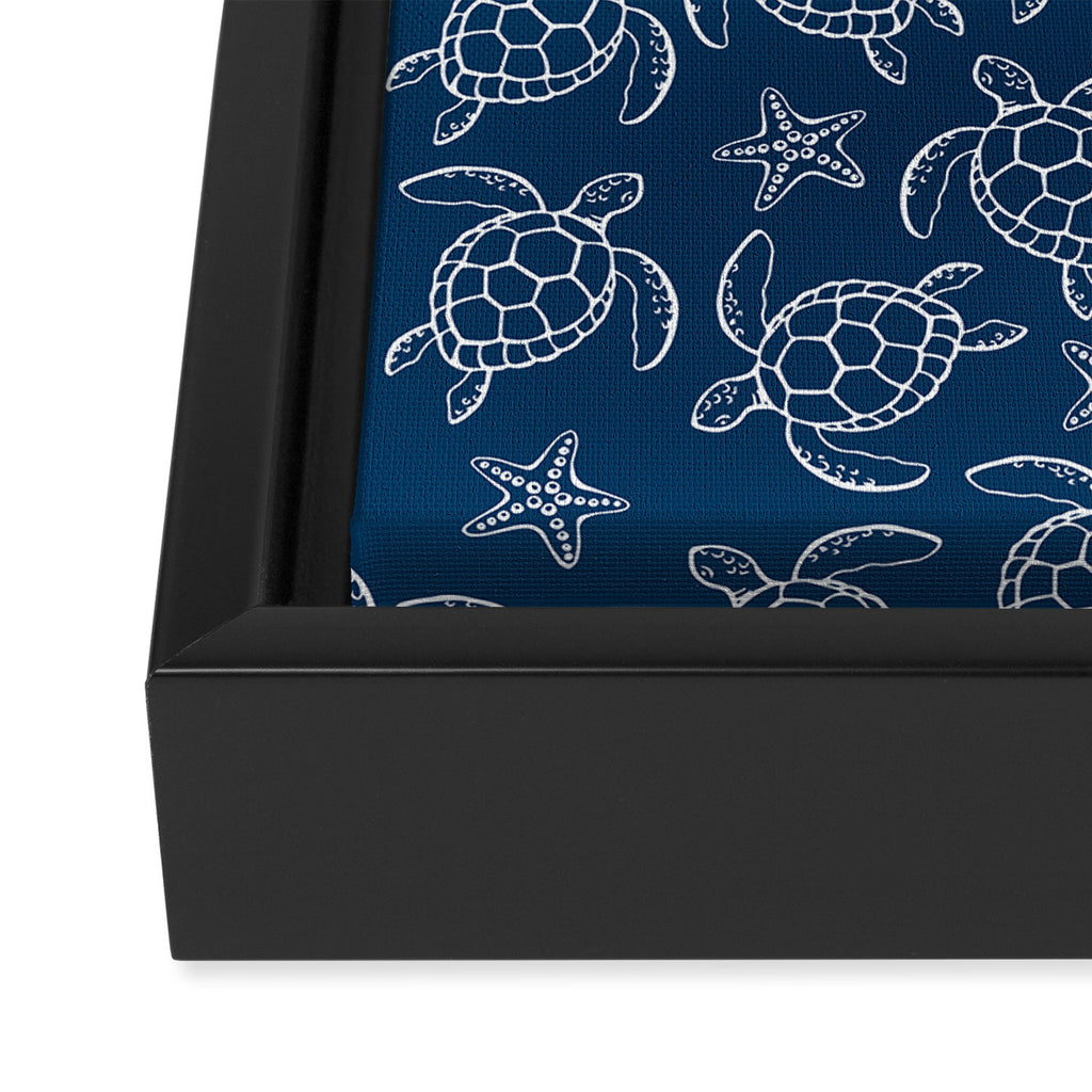 Sea turtle Framed Canvas Print Gallery Image 3