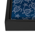 Sea turtle Framed Canvas Print Gallery Image 3