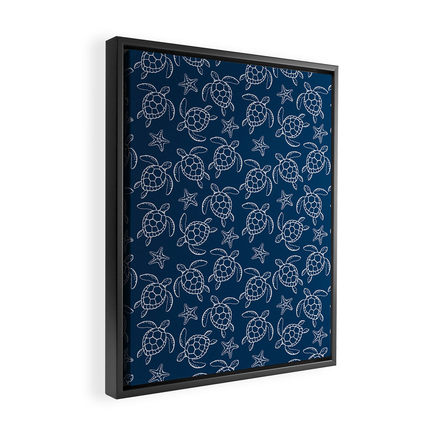 Sea turtle Framed Canvas Print Gallery Image 2