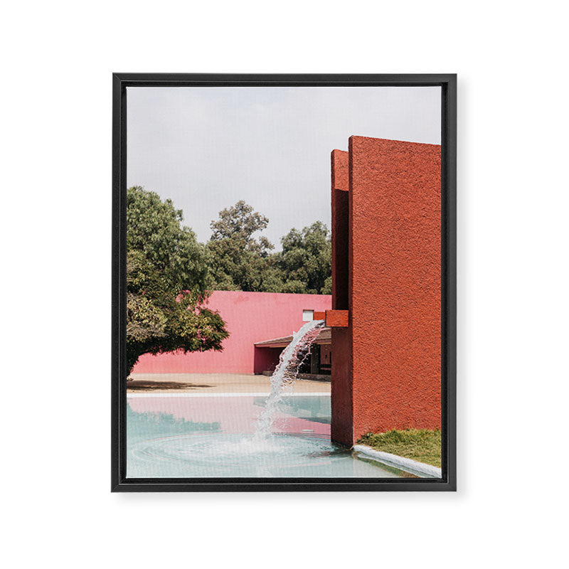 Barragan architecture Framed Canvas Print Gallery Image 6