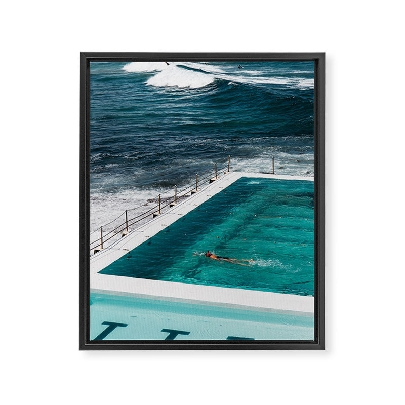 Bondi Icebergs Club I art print Framed Canvas Print Gallery Image 6