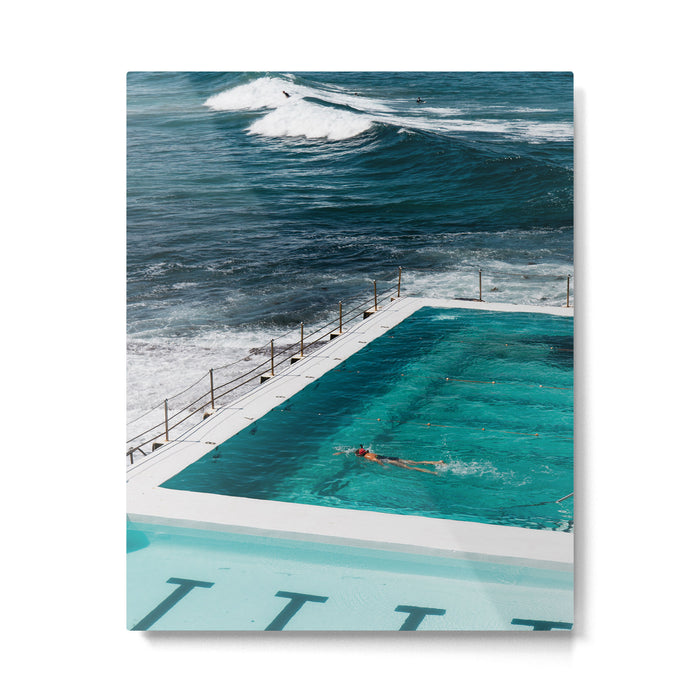 Bondi Icebergs Club I art print Metal Print Gallery Image 1