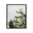 Cactus on blue sky #society6 #decor #buyart Framed Canvas Print Gallery Image 6