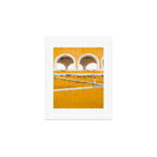 Colonial Mexico, Izamal in Yellow #buyart #society6 #decor Art Print Gallery Image 1