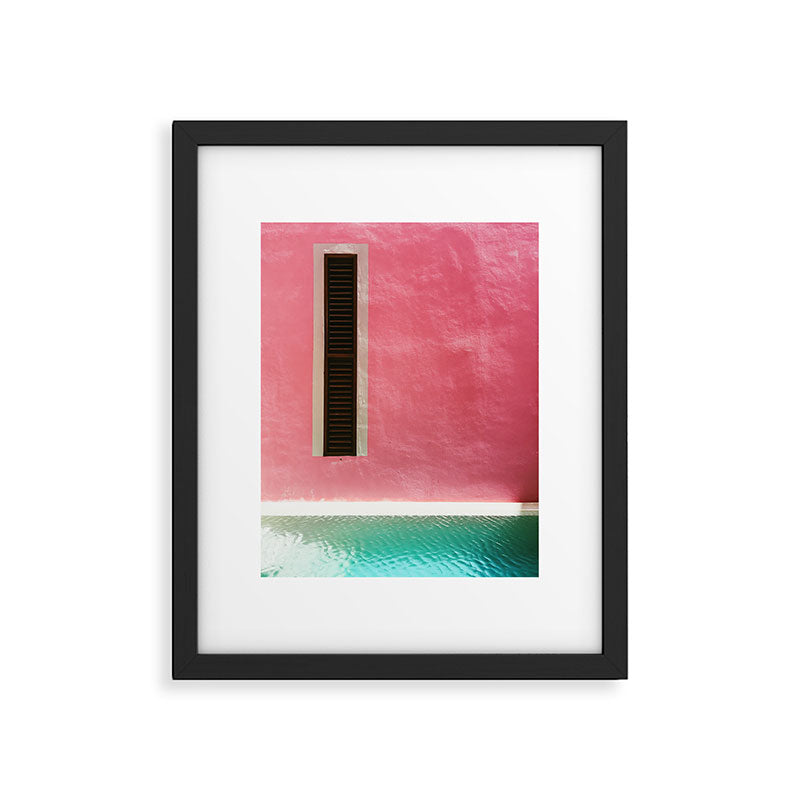 Mexican Pink. Rosa Mexicano. Framed Art Print Gallery Image 5
